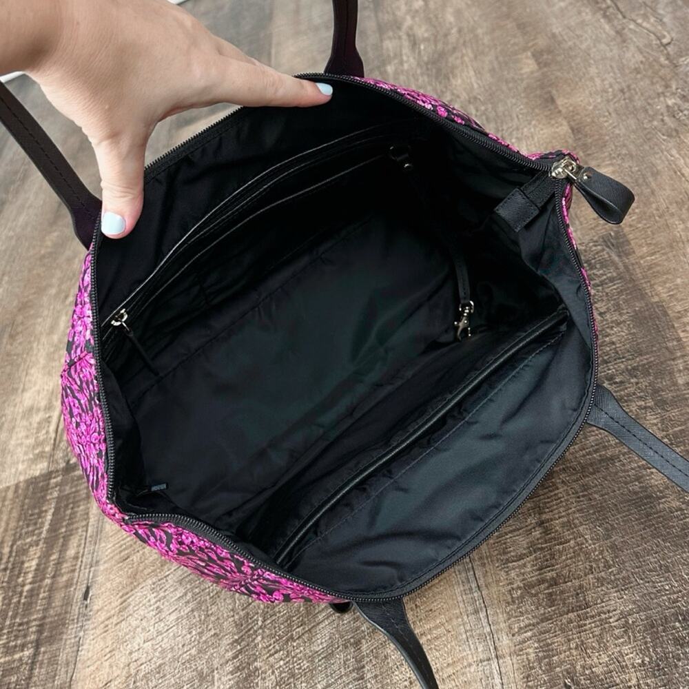 Michael Kors Kelsey Multi Jewel medium pink tote bag - Picture 7 of 9